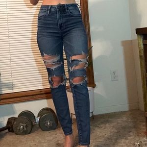 size 6 ae high rise jeggings